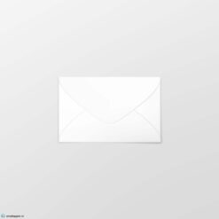 Wenskaartenv. bankpost 90 x 140 mm 100 grs gegomd