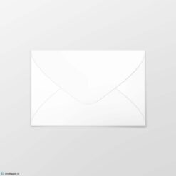 Wenskaartenv. bankpost 130 x 195 mm 100 grs gegomd