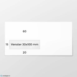 EA 5/6 KVL bankpost 90 grs wit FSC strip