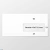 C 5/6 envelop VR bankpost 80 grs wit FSC gegomd