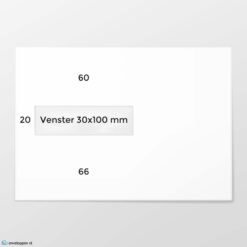 EA 5 KVL60 bankpost 90 grs wit FSC gegomd