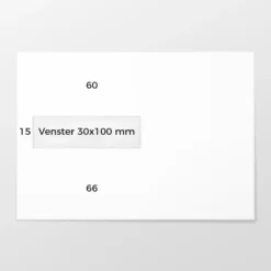 EA 5 KVL60 (15 VL) bankpost 90 grs wit FSC strip