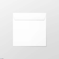170 x 170 envelop bankpost 120 grs wit FSC strip