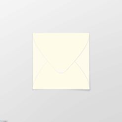 140 x 140 envelop ECO offwhite 120 grs FSC puntklep