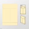 Monsterzak envelop 262 x 371 x 38 mm 170 grs crème kraft