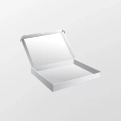 Brievenbusdoos 2 - Doos sluiting 220 x 155 x 27 wit golfkarton