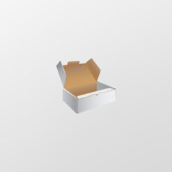 Postdoos 1 - Doos sluiting 150  x 100 x 60 wit golfkarton