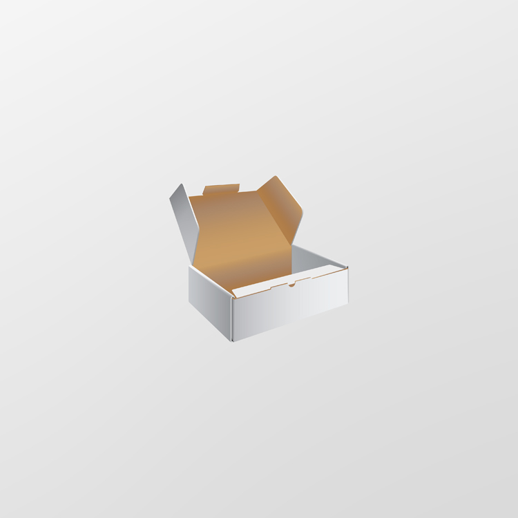 Postdoos 1 - Doos sluiting 150 x 100 x 60 wit golfkarton Postdoos 1 - Doos sluiting 150 x 100 x 60 wit golfkarton