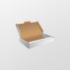 Postdoos 2 - Doos sluiting 230 x 140 x 40 wit golfkarton Postdoos 2 - Doos sluiting 230 x 140 x 40 wit golfkarton