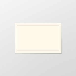 120 x 185 mm Rouwenvelop 120 grams offwhite met puntklep