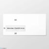 EA 5/6 envelop KVL Digitaal Print 90 grs wit FSC strip