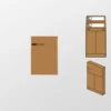 Verzendzak envelop E-Green 162x229x40+86 2x strip 120 grs bruin