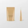 Stazak bruin kraft met venster 750ml