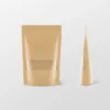 Stazak bruin kraft met venster 1800ml