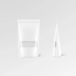 Stazak wit kraft met venster 750ml