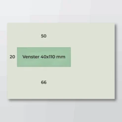 EA 5 envelop VL Recycled 90 grs strip